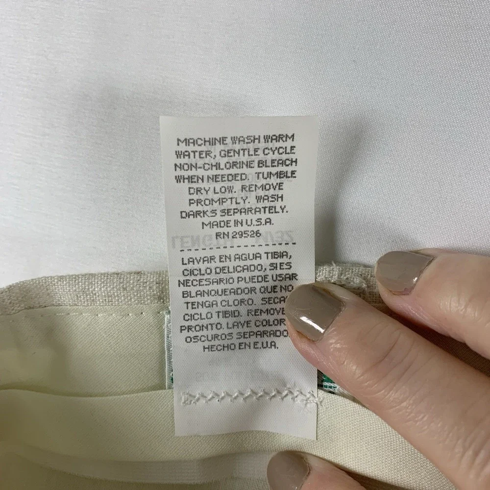 VTG Ash Creek Mens Pleated Dress Pants 40x32 Beige Resort Coastal Old Money USA